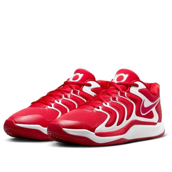 Size 9 Nike KD 17 TB University Red White Mens Basketball Shoes FV1307-600 main image 4